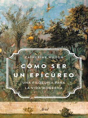 cover image of Cómo ser un epicúreo